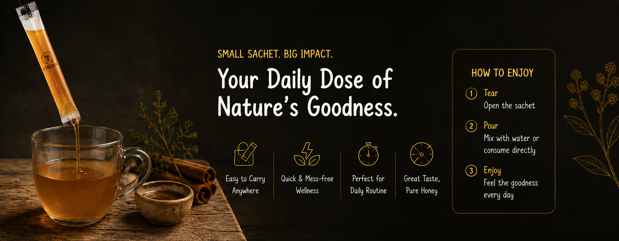Honeyum Promo Banner
